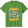 image:imageStar Wars The Mandalorian and Grogu Always Hungry Snacks TShirtGrass Green