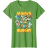 image:imageStar Wars The Mandalorian and Grogu Always Hungry Snacks TShirtGrass Green