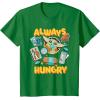image:imageStar Wars The Mandalorian and Grogu Always Hungry Snacks TShirtKelly Green