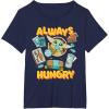 image:imageStar Wars The Mandalorian and Grogu Always Hungry Snacks TShirtNavy Blue