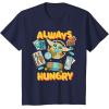 image:imageStar Wars The Mandalorian and Grogu Always Hungry Snacks TShirtNavy Blue