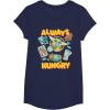 image:imageStar Wars The Mandalorian and Grogu Always Hungry Snacks TShirtNavy Blue
