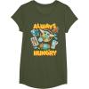 image:imageStar Wars The Mandalorian and Grogu Always Hungry Snacks TShirtOlive Green