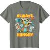 image:imageStar Wars The Mandalorian and Grogu Always Hungry Snacks TShirtOlive Heather