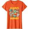 image:imageStar Wars The Mandalorian and Grogu Always Hungry Snacks TShirtOrange