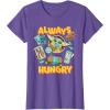 image:imageStar Wars The Mandalorian and Grogu Always Hungry Snacks TShirtPurple Heather