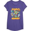 image:imageStar Wars The Mandalorian and Grogu Always Hungry Snacks TShirtPurple Heather