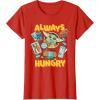 image:imageStar Wars The Mandalorian and Grogu Always Hungry Snacks TShirtRed