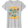 image:imageStar Wars The Mandalorian and Grogu Always Hungry Snacks TShirtSilver Grey