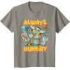 image:imageStar Wars The Mandalorian and Grogu Always Hungry Snacks TShirtSlate Grey
