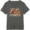 image:imageStar Wars The Mandalorian and Grogu Bounty Hunter Vintage TShirtAsphalt Grey