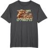 image:imageStar Wars The Mandalorian and Grogu Bounty Hunter Vintage TShirtDark Heather Grey