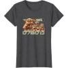 image:imageStar Wars The Mandalorian and Grogu Bounty Hunter Vintage TShirtDark Heather Grey
