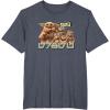 image:imageStar Wars The Mandalorian and Grogu Bounty Hunter Vintage TShirtHeather Blue