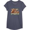 image:imageStar Wars The Mandalorian and Grogu Bounty Hunter Vintage TShirtHeather Blue