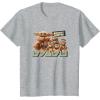 image:imageStar Wars The Mandalorian and Grogu Bounty Hunter Vintage TShirtHeather Grey