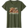 image:imageStar Wars The Mandalorian and Grogu Bounty Hunter Vintage TShirtOlive Green