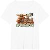 image:imageStar Wars The Mandalorian and Grogu Bounty Hunter Vintage TShirtWhite