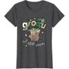 image:imageStar Wars The Mandalorian and Grogu Eat More Frogs Sketch TShirtDark Heather Grey