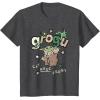 image:imageStar Wars The Mandalorian and Grogu Eat More Frogs Sketch TShirtDark Heather Grey