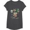 image:imageStar Wars The Mandalorian and Grogu Eat More Frogs Sketch TShirtDark Heather Grey