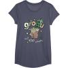 image:imageStar Wars The Mandalorian and Grogu Eat More Frogs Sketch TShirtHeather Blue