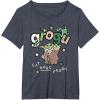 image:imageStar Wars The Mandalorian and Grogu Eat More Frogs Sketch TShirtHeather Blue