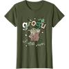 image:imageStar Wars The Mandalorian and Grogu Eat More Frogs Sketch TShirtOlive Green