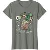 image:imageStar Wars The Mandalorian and Grogu Eat More Frogs Sketch TShirtOlive Heather
