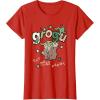 image:imageStar Wars The Mandalorian and Grogu Eat More Frogs Sketch TShirtRed