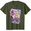 image:imageStar Wars The Mandalorian and Grogu Is It Snack Time TShirtOlive Green