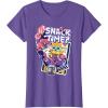 image:imageStar Wars The Mandalorian and Grogu Is It Snack Time TShirtPurple Heather