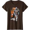 image:imageStar Wars The Mandalorian and Grogu Movie Legendary Warrior TShirtBrown