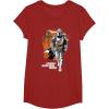 image:imageStar Wars The Mandalorian and Grogu Movie Legendary Warrior TShirtCranberry Red