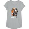 image:imageStar Wars The Mandalorian and Grogu Movie Legendary Warrior TShirtHeather Grey