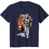 image:imageStar Wars The Mandalorian and Grogu Movie Legendary Warrior TShirtNavy Blue