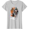 image:imageStar Wars The Mandalorian and Grogu Movie Legendary Warrior TShirtSilver Grey