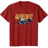 image:imageStar Wars The Mandalorian and Grogu Razor Crest Ship Vintage TShirtCranberry Red