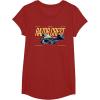 image:imageStar Wars The Mandalorian and Grogu Razor Crest Ship Vintage TShirtCranberry Red