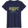 image:imageStar Wars The Mandalorian and Grogu Razor Crest Ship Vintage TShirtNavy Blue
