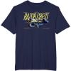 image:imageStar Wars The Mandalorian and Grogu Razor Crest Ship Vintage TShirtNavy Blue