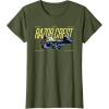 image:imageStar Wars The Mandalorian and Grogu Razor Crest Ship Vintage TShirtOlive Green