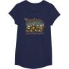 image:imageStar Wars The Mandalorian and Grogu The Anzellans Retro TShirtNavy Blue