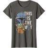 image:imageStar Wars The Mandalorian and Grogu This is the Way Graphic TShirtAsphalt Grey