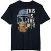 image:imageStar Wars The Mandalorian and Grogu This is the Way Graphic TShirtBlack