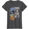 image:imageStar Wars The Mandalorian and Grogu This is the Way Graphic TShirtDark Heather Grey