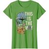 image:imageStar Wars The Mandalorian and Grogu This is the Way Graphic TShirtGrass Green