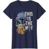 image:imageStar Wars The Mandalorian and Grogu This is the Way Graphic TShirtNavy Blue