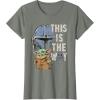 image:imageStar Wars The Mandalorian and Grogu This is the Way Graphic TShirtOlive Heather