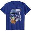 image:imageStar Wars The Mandalorian and Grogu This is the Way Graphic TShirtRoyal Blue
